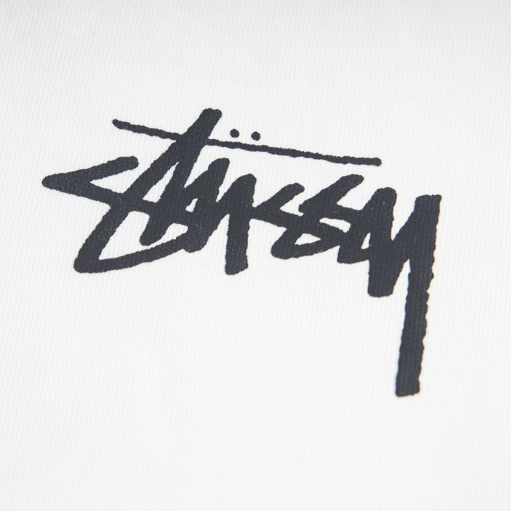 Stussy White Hoodie with Red Dice Graphic - Picture 8 of 8